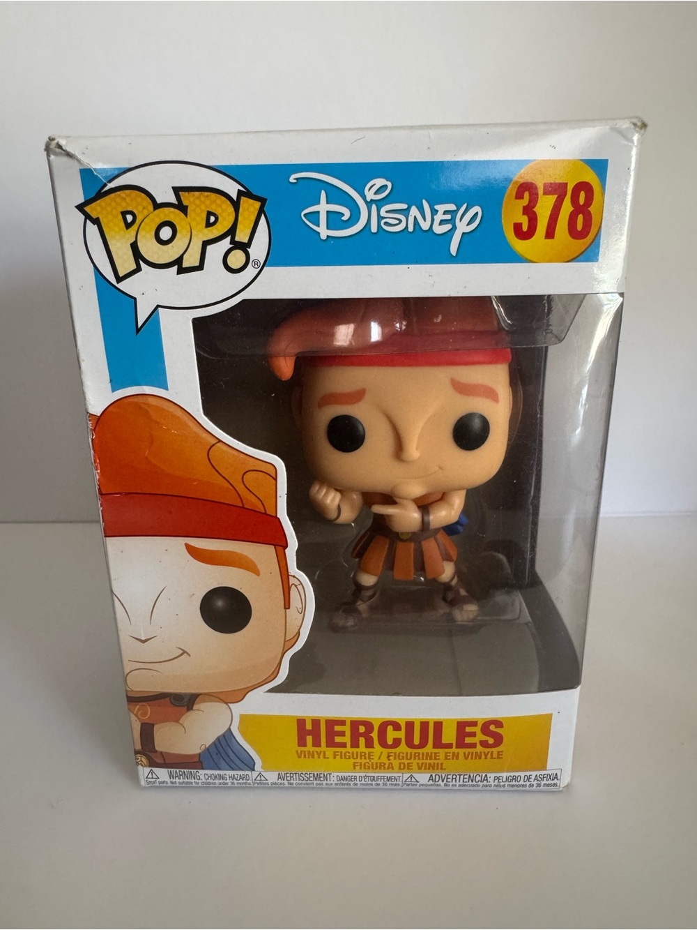 Disney Hercules Funko Pop! Vinyl Figure - Orange, Red, Tan